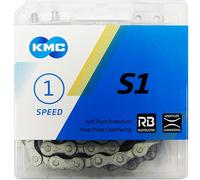 Chaîne KMC S1 WIDE RB 1 fois chaîne à vitesse unique 112 maillons 1/2 x 1/8 p...