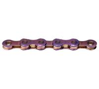 Chaine kmc tt12 waxed 12v violet neo chrome
