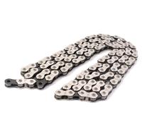 Chaîne KMC Ventura 1/2" x 1/8" - 112 maillons, gris, avec serrure de chaîne
