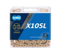 Chaîne de vélo KMC X10 SL TI-N - Jaune - Adulte - A monter soi-même