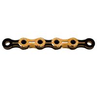 Kmc X11 Sl Ti-n Waxed Chain Doré 118 Links / 11s Gold / Black