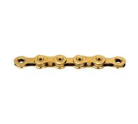 Chaîne KMC X12L TI-N waxed 1/2x11/128" 12 vitesses Doré