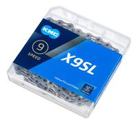 KMC - Chaîne Vélo 114 Maillons 9V. Grise X9Sl