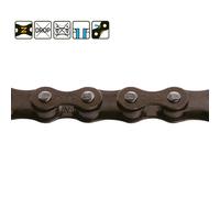 Chaîne KMC Z1 Wide Marron