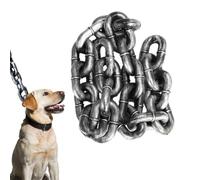 Chaîne Leash For Large Dogs - 2M/6.56 Ft Waterproof Dog Lead With Shock Absorption | Durability Durable Long Leash Training, Outdoor Walking & Play | Strong Puppy Chain All Pet Breeds