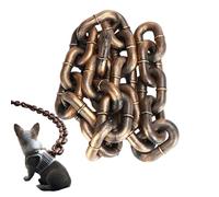 Chaîne Leash For Large Dogs - 2M/6.56 Ft Waterproof Dog Lead With Shock Absorption | Durability Durable Long Leash Training, Outdoor Walking & Play | Strong Puppy Chain All Pet Breeds