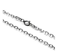Chaîne Loi en argent 925m 45cm. Modèle forcé Lisa Brillo Close Ras