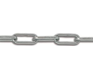 Chaîne longue droite 3,5mm acier zingué 25m CHAPUIS BO35E