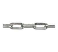 Chaîne longue droite 4mm acier zingué 25m - CHAPUIS - 995/4MMZ