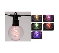 Chaîne Luminosa Koopman PARTY LIGHTS Blanc Chaud Multicolore