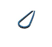 Chaine Moto 420 Doppler 134m renforcee Couleur Bleu