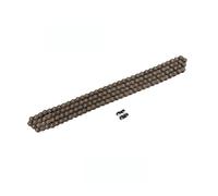 chaîne motrice, Chaîne de moto 25H avec maillon de rechange for moteur 2 temps 47cc 49cc, VTT, quad, kart, dirt bike, mini moto, plusieurs tailles(25h-108l)
