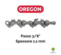 Chaîne Oregon Motosega STIHL 90PX040E-52 Pas 3/8 Épaisseur 1,1mm 40 52 Maille