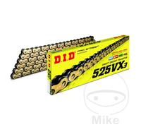 D.I.D Racing Chain Chaînes individuelles Vx/Vx-2 525 VX (G&B) 124 maillons