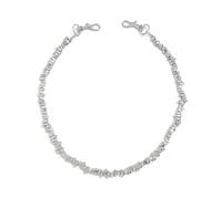 Chaine Pantalon Chaîne de taille cool pompon perle alliage zinc punk ceinture perles sac pantalon homme(Style 09)