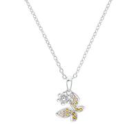 Chaîne papillon pour enfants en argent sterling Princesse Lillifee