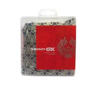 Chaîne PC GX Eagle 12 Vitesse 126 T-Shirts Argent/Noir 2131057120 SRAM Vélo Vtt