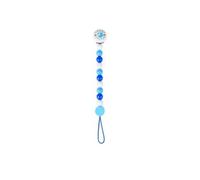 Chaîne perle bleue Heimess pour tétine 1 pc