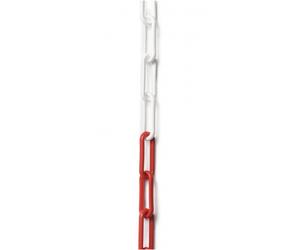 Chaîne plastique blanc et rouge FACOM - 25m - EV.CH-RN