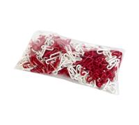 Chaine de signalisation en plastique rouge/blanc - 10 mm NOVAP