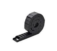 Chaîne porte-câbles à ouverture et fermeture de ty Chaîne de câble Semi-fermée de 1 mètre, Transmission de fil, ligne de remorquage en plastique for imprimante 3D, découpe Laser, gravure(28mm,15x15mm)