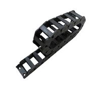 Chaîne porte-câbles Câble métallique de 1 mètre, 25x57mm, connexion de chaîne de traînée, Protection d'ouverture intérieure, ligne de remorquage avec Joints d'extrémité(R75)