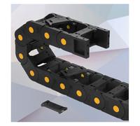 Chaîne porte-câbles Chaîne de Câbles Nylon Ouvrable, Gestion Filaire Renforcée Anti-Rupture pour Routeur CNC Imprimante 3D Découpe Laser, Facile à Installer(8m/26.3ft,20x25mm)