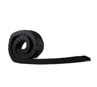 Chaîne porte-câbles semi-fermée à ouverture intérieure 15x15, 15x20, 15x30, câble de remorquage en plastique, accessoires for machines de transmission
