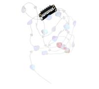 Chaîne pour Cheveux à Pompon, Tressage Rapide, Plastique, Invisible | Bijou Capillaire Ultra Brillant, Style Chaîne, Usage Facile, pour Événements Variés, Adultes et Garçon et Filles