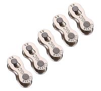 Chaine pour Velo,Maillon Chaine Velo,Maillon IDE Chaine Velo,Attache IDE Chaine Velo,10 Speed Quick Links,Maillon De Chaîne De Vélo,Conteur À Articulation Mague r Link pour 5 Pee Vélo