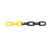 Chaîne PPE Ø 6 mm L 25 m jaune-noir MW Tools CNJ601SBS