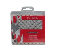 Sram Pcred 22 Hollowpin Powerlock Chain Argenté 114 Links
