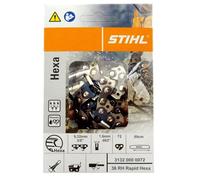 Chaîne Scie à Original Stihl Rapid Hexa Barre 50 CM 72 Maillons Épaisseur 1,6 MM