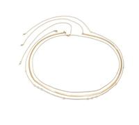 Chaîne serpent tendance multi-brins pour la taille, confortable, accessoire de robe de soirée élégant pour femme