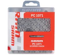 SRAM Chaîne PC-1071 Hollowpin 10 vitesses 114 maillons PowerLock Gris