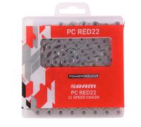 Sram Chaîne Route/vtt Pcred 22 Hollowpin Powerlock 114 Links