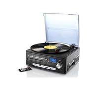 Auvisio : Chaîne stéréo DAB+ avec bluetooth et fonction numérisation MHX-600.LP Noir G