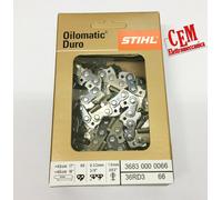 Chaîne De Scie STIHL 3/8" 1,6 Mm 66 TG Rapid Duro 3 (RD3), 3683000066