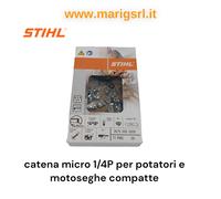 Chaîne STIHL Micro 1/4P 25 cm 1,1 56M tronçonneuse tailleuse HT 56 103 105 13...