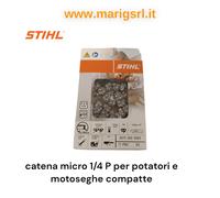 Chaîne STIHL Micro 1/4P 30 cm 1,1 64M tronçonneuse tailleuse HT 56 103 105 13...
