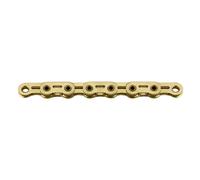 Sunrace Flattop Cn11z Chain Doré 126 Links / 11s