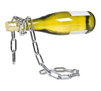 Chaine trompe l'oeil pour bouteille de vin