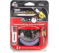 Chaîne tronçonneuse PowerSharp Oregon PS44E + Pierre d'affûtage