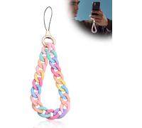 Chaîne Universelle Colorée En Acrylique Pour Téléphone Portable - Dragonne Pour Téléphone Portable - Pendentif Pour Téléphone Portable - Porte-Clés - Bijou De Téléphone Portable[M782]