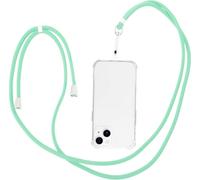 Chaîne Universelle Pour Téléphone Portable, Sangle Réglable Pour Téléphone Portable Patch Universel, Chaîne Téléphone Portable Compatible Étuis Standard Smartphones, Vert Clair