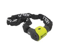 URBAN 10K120 Chaine Antivol Moto ART3 Homologué, Maillons en Acier Trempé ø10mm, Revêtement Textile, Cadenas à Chaîne Haute Sécurité pour Moto, Scooter, Velo, Trottinette Electrique, 120cm