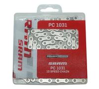 Chaine Velo 10 Vitesses Sram Pc-1031 Route-Vtt Argent-Noir 114 Maillons