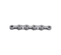 Chaine velo 10v. kmc x10 ept argent 114m attache rapide anti rouille