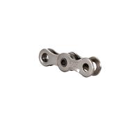 Box Two Prime 9 Chaîne de vélo de montagne 126 L Finition nickel E-Bike/Non E-Bike Chaîne de vélo à une vitesse | VTT 11/12 vitesses large étroit/BMX 3/32"
