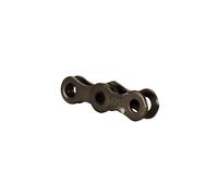Chaîne vélo 126 maillons 9 vitesses polie Box Components Three Prime Noir